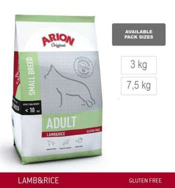 Adult Small Breed Lamm & Ris - 3 kg