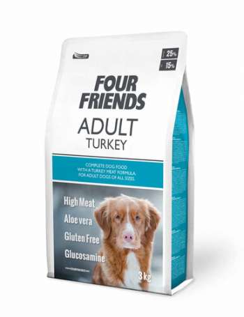 Adult Turkey Monoprotein hundfoder - 3 kg