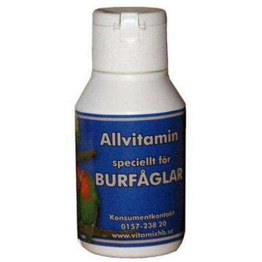Allvitamin för Burfågel - 50 ml