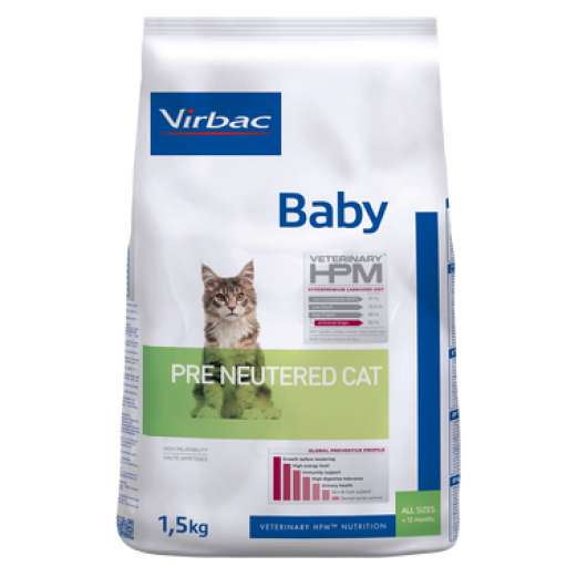 Baby Cat Pre Neutered - 1,5 kg
