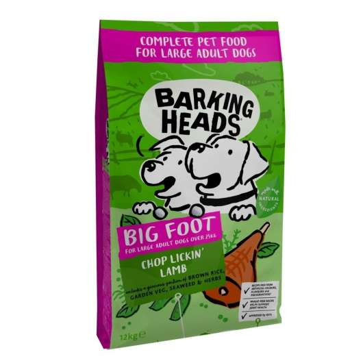 Barking Heads Large Breed Chop Lickin’ Lamb (12 kg)