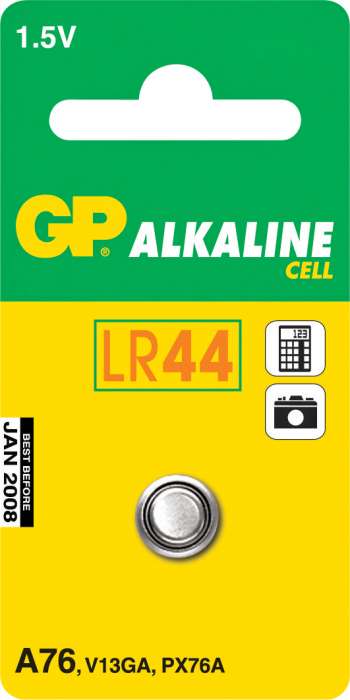 Batteri GP Alkaline LR44