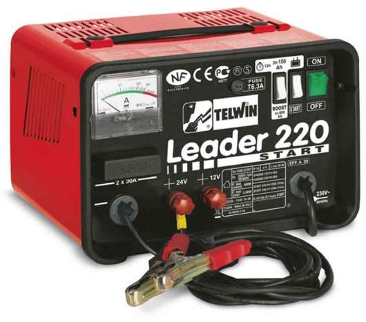 Batteriladdare Leader 220 12/24 V 230 V Telwin