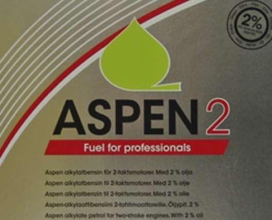 Bensin Aspen Alkylatbensin 2-T Bulk literpris (Hemleverans)