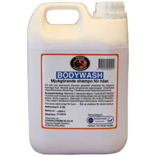 Bodywash Shampo Foran 2,5 lit