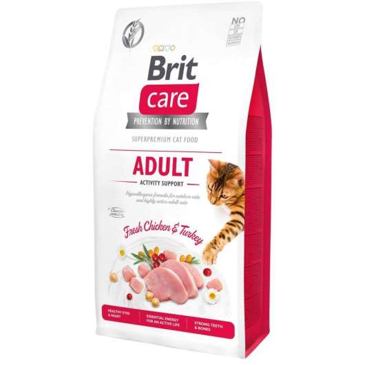 Brit Care Cat Grain Free Adult Activity Support (7 kg)