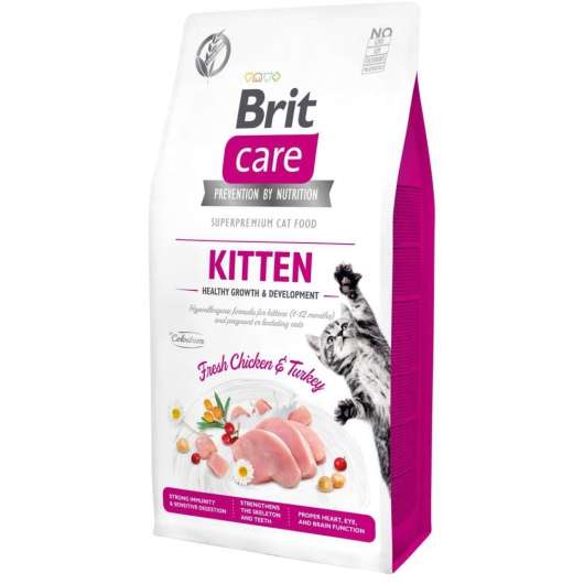 Brit Care Cat Grain Free Kitten Healthy Growth & Development (400 g)
