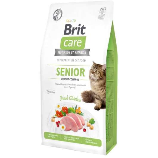 Brit Care Cat Grain Free Senior Weight Control (2 kg)