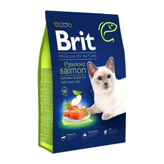 Brit Premium By Nature Cat Sterilized Salmon (1,5 kg)