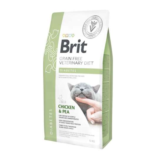Brit Veterinary Diet Cat Diabetes Grain Free (5 kg)