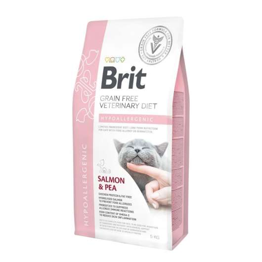 Brit Veterinary Diet Cat Grain Free Hypoallergenic (5 kg)