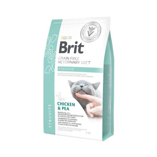 Brit Veterinary Diet Cat  Struvite Grain Free (2 kg)