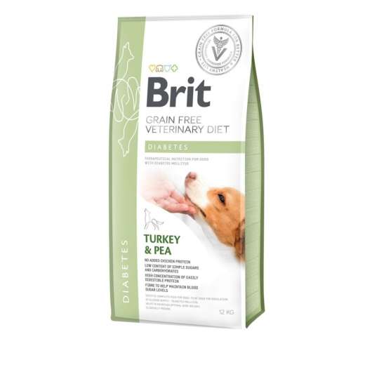 Brit Veterinary Diet Dog Diabetes Grain Free (12 kg)