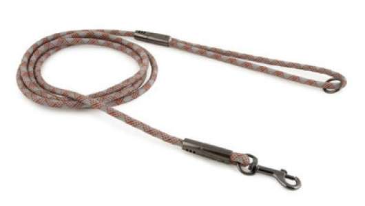 Casual Rope Leash - Ash/Cinnamon 180 x 6