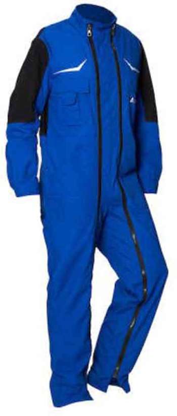 DeLaval double zipper overall - XS