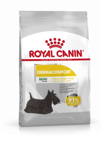 Dermacomfort Adult Mini Torrfoder för hund - 3 kg
