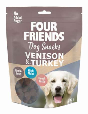 Dog Snacks Venison & Turkey hundgodis - 200 g