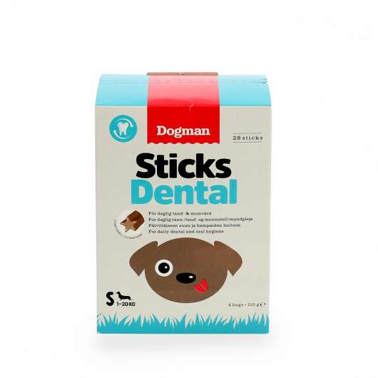 Dogman Sticks Dental 28-pack (S)
