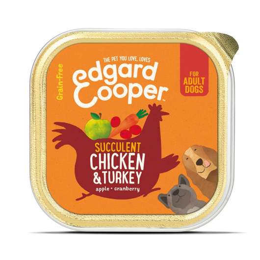Edgard & Cooper Dog Kyckling & Kalkon (150 g)