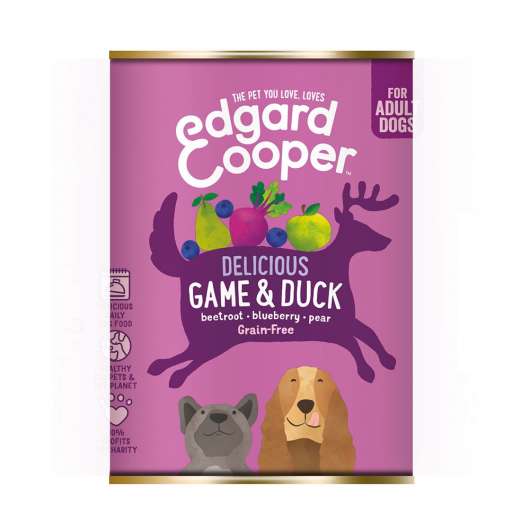 Edgard & Cooper Dog Vilt & Anka (400 g)