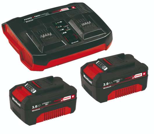 Einhell 18v Pxc Twin Chargerkit 2x 3,0ah