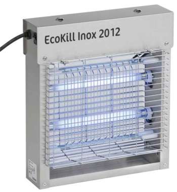 Elflugfångare Eco Kill Inox 2012, 2x6 watt