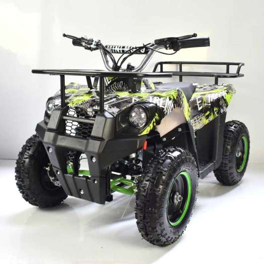 Elfyrhjuling HUAYUmoto ATV E-GA05 1000W 36V 25km/h Grön
