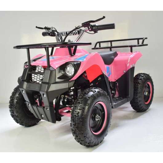 Elfyrhjuling HUAYUmoto ATV E-GA06_1 1000W 36V 25km/h - Rosa