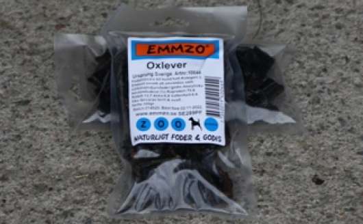 Emmzo torkad oxlever 100g
