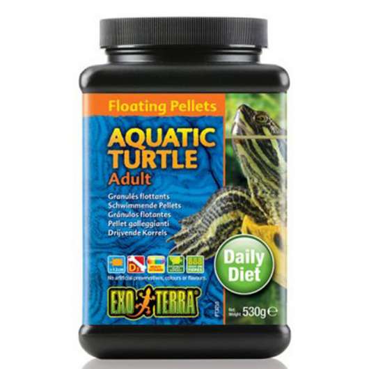 Exo Terra Aquatic Turtle Adult Floating Pellets