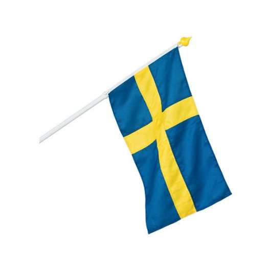 Fasadflagga Formenta Sverige Med Hållare