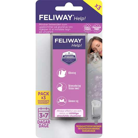 Feliway Help Refill 3-pack - Refill 3-pack
