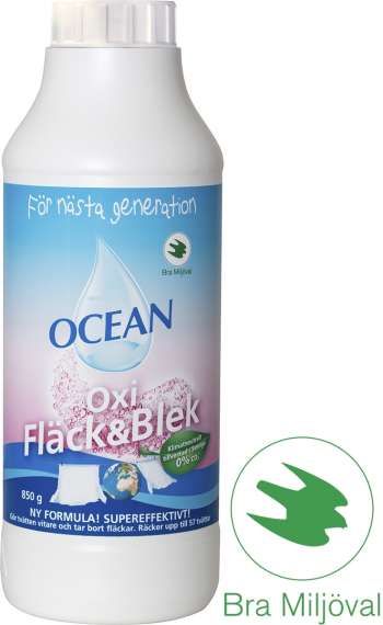 Fläckborttagning Ocean Oxi Fläck&Blek, 850 g