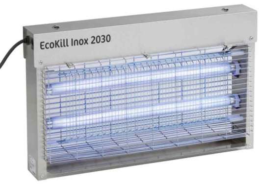 Flugfångare elektrisk Eco Kill Inox 2030, 2x15 watt