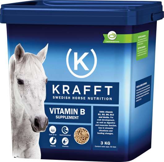 Fodertillskott Krafft Vitamin B, 3 kg