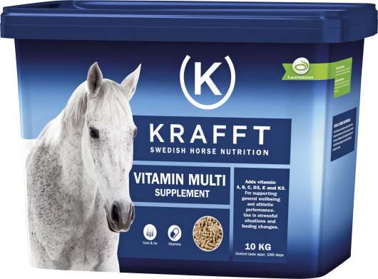 Fodertillskott Krafft Vitamin Multi, 10 kg