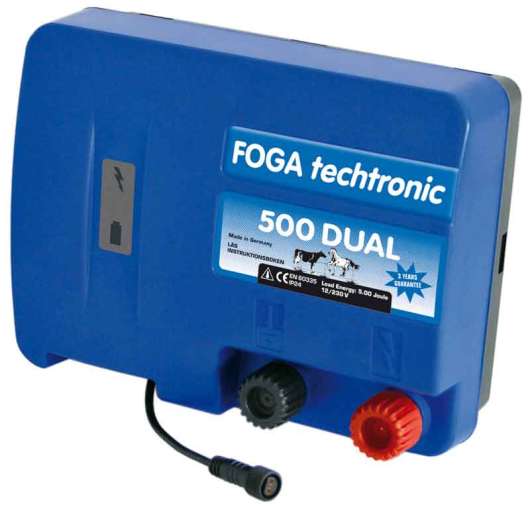 Foga Techtronic 500 dual elstängselaggregat