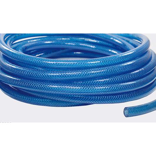 Förstärkt PVC-slang blå 9x3 mm Priset är per meter.