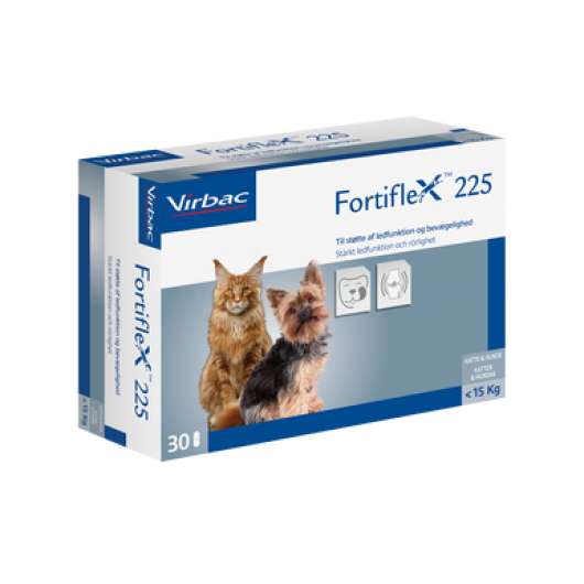 Fortiflex 225 fodertillskott - 225 mg, 30 tabletter