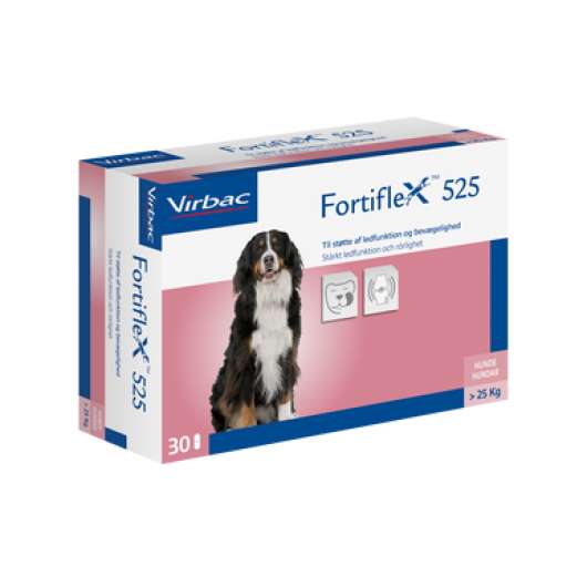 Fortiflex 525 fodertillskott - 525 mg, 30 tabletter
