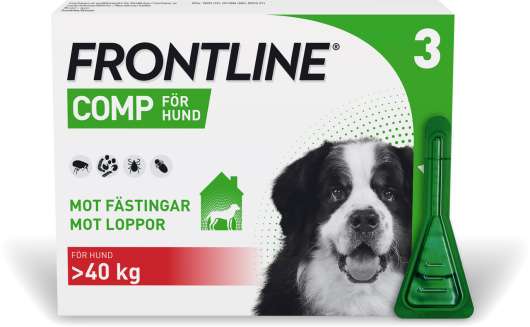 Frontline Comp - Spot on Lösning för Hund XL 402 mg/361,8 mg  3 x 4,02 ml - Endospipetter, 3 st (3 x 4,02 ml)