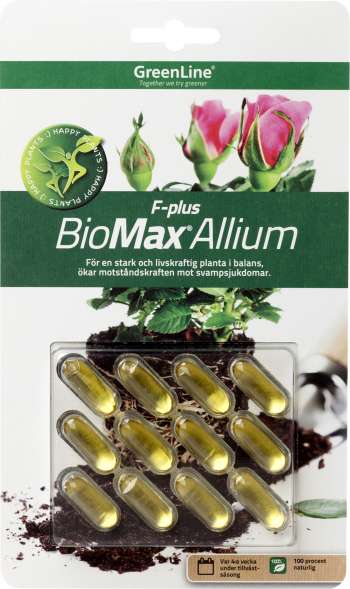 Gelkapslar BioMax Allium F-plus, 12-pack