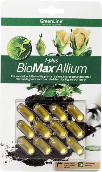 Gelkapslar BioMax Allium I-plus, 12-pack