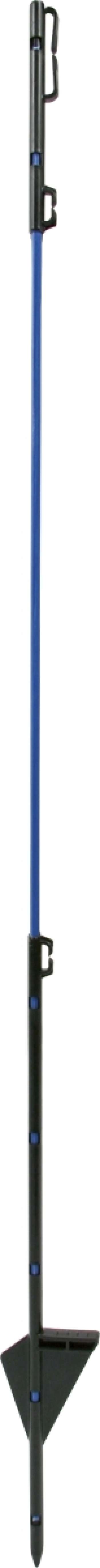 Glasfiberstolpe till vildsvinsnät Blå, 90 cm