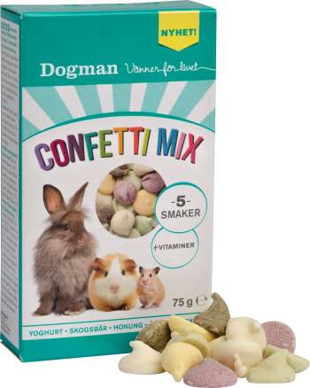 Gnagargodis Dogman Confetti Mix, 75 g