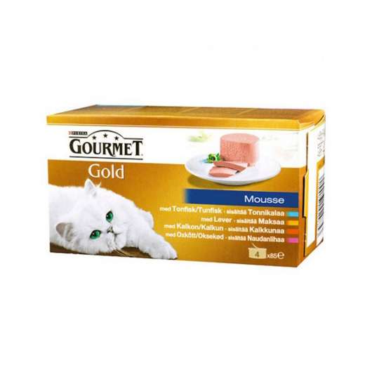 Gourmet Gold Mousse Selection 4 x 85 g