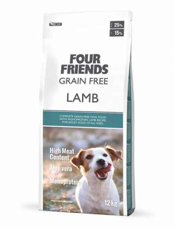 Grain Free Lamb Hundfoder - 17 kg