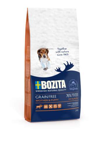 Grain Free Mother & Puppy Elk Hundfoder - 12 kg