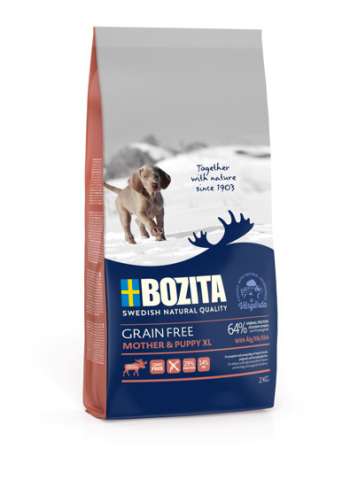 Grain Free Mother & Puppy XL Breed Elk Hundfoder - 12 kg