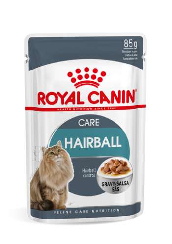 Hairball Care Gravy Adult Våtfoder för Katt - 12 x 85 g